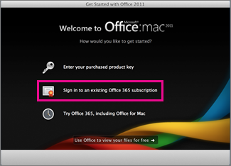 download office 2011 for mac with product key